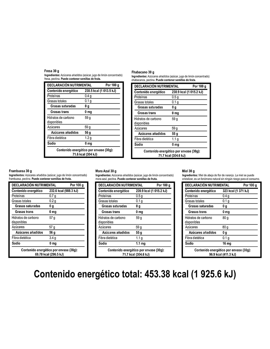 Set mermeladas de diferentes sabores Bonne Maman 180 g