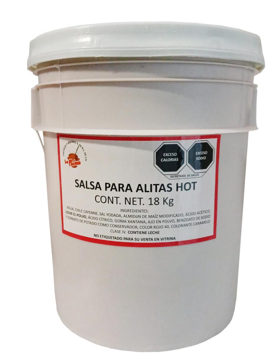 Salsa chile sabor picante