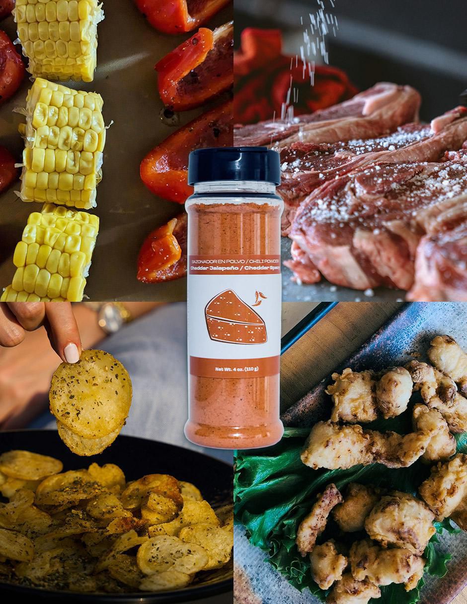 Set de sazonadores Impremli diferentes sabores