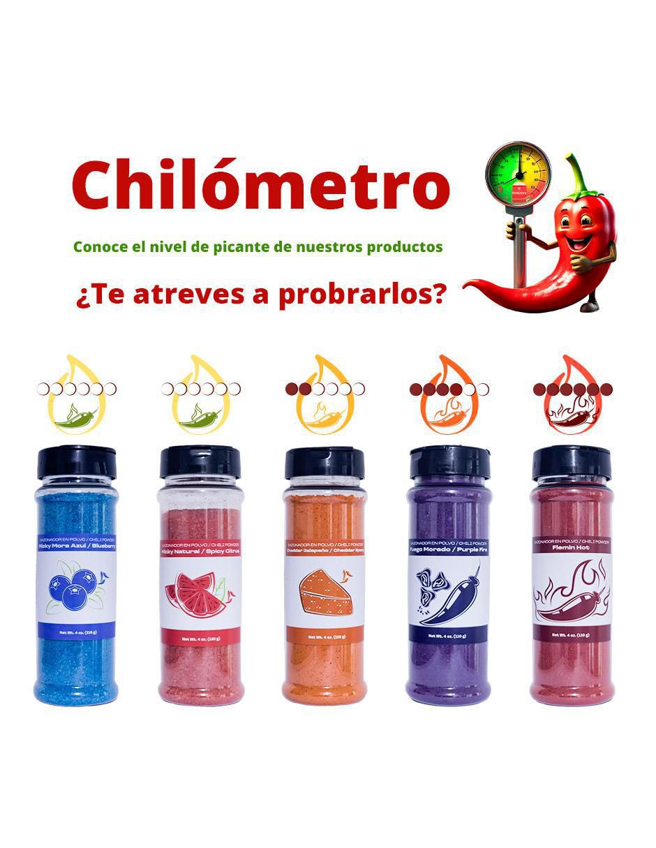 Set de sazonadores Impremli diferentes sabores