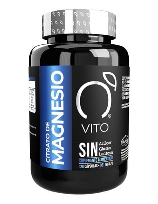 Citrato de Magnesio | 400 mg – (40 Porciones) | Suplemento de Magnesio Vito - Vitaminas Totales de 400 cápsulas