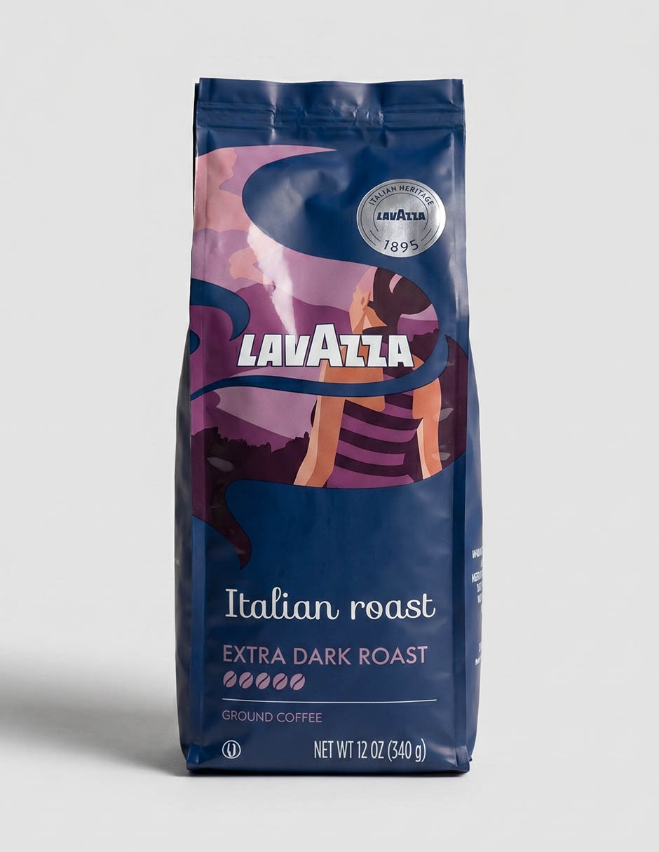 Café molido sabor ahumado de Italia 340 g 1