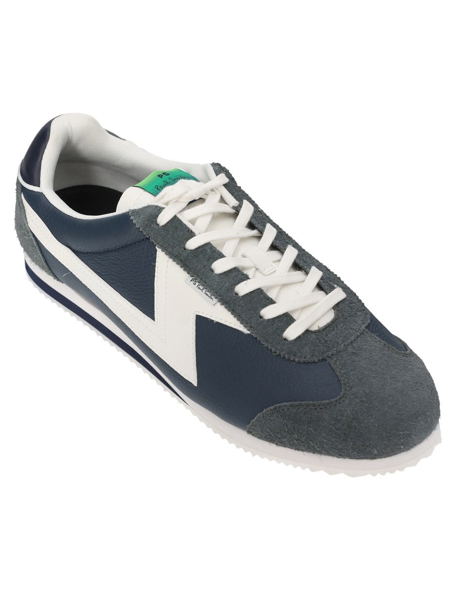 Tenis de piel para hombre