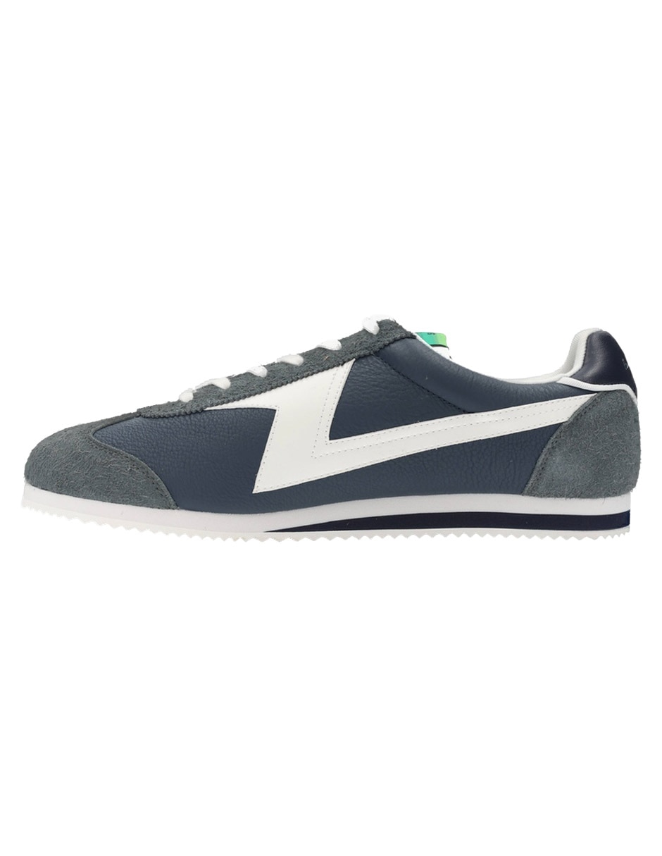 Tenis de piel para hombre