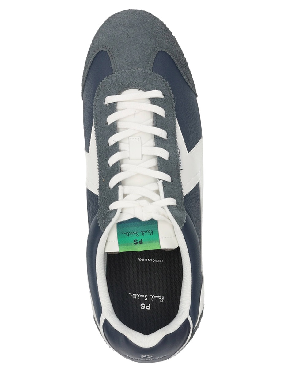Tenis de piel para hombre
