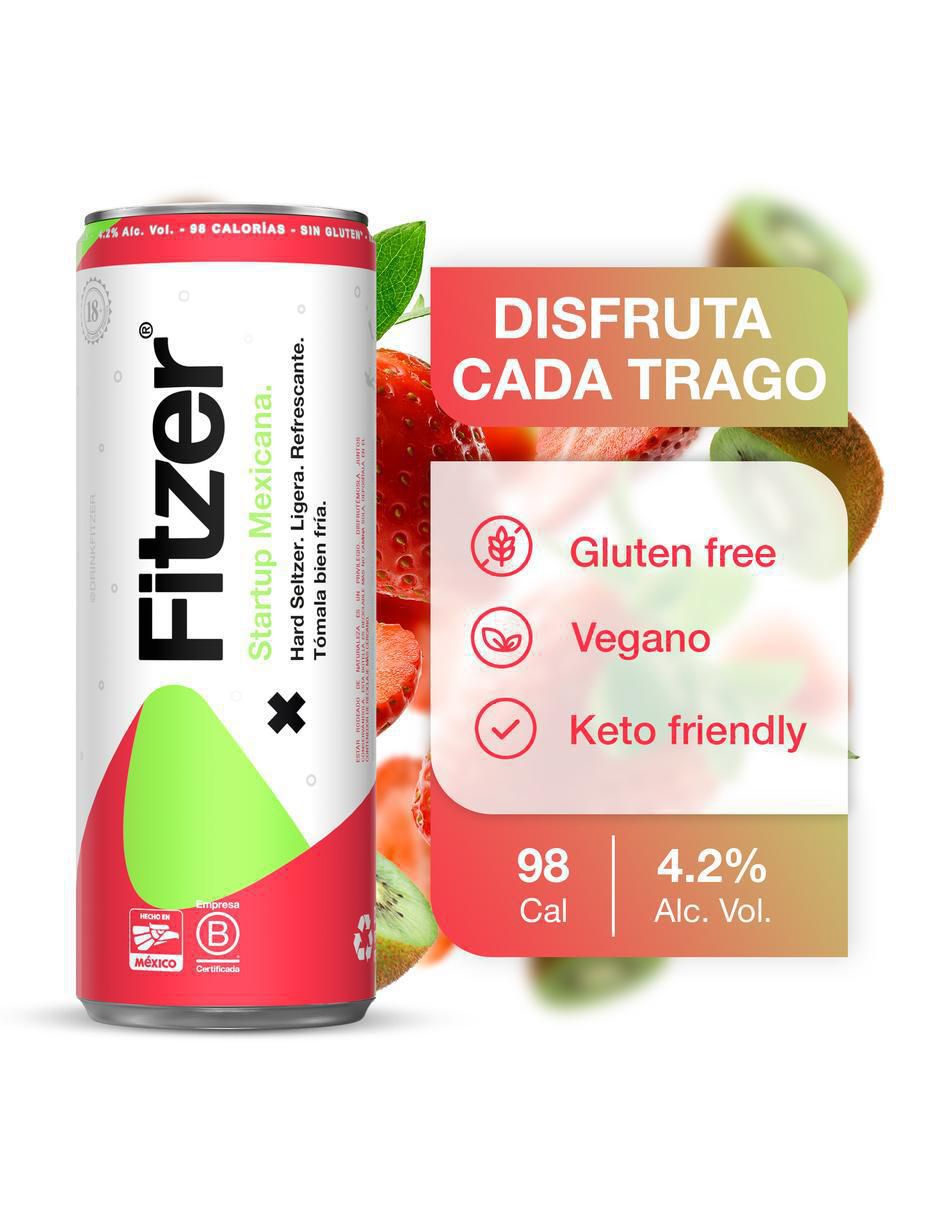 Agua Mineral con Alcohol Destilado y Sab 6