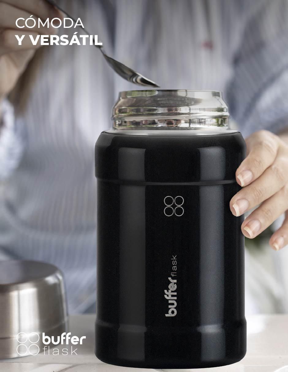Termo de acero inoxidable con tapa rosca 8