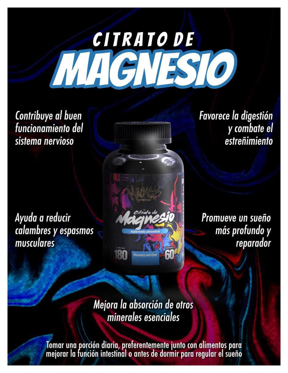 Citrato de magnesio con magnesio 300 g 4
