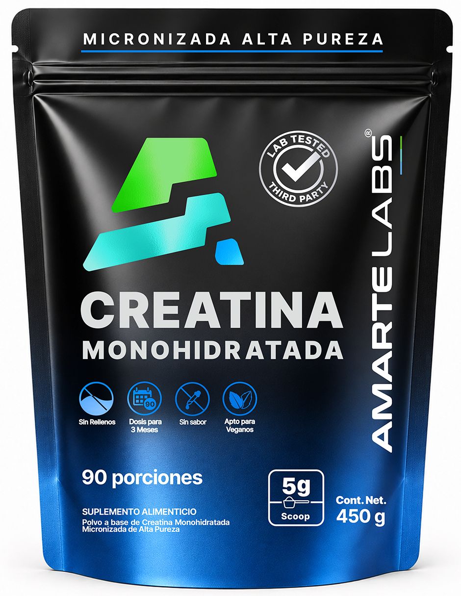 Creatina monohidratada micronizada de alta pureza de 450 g 1