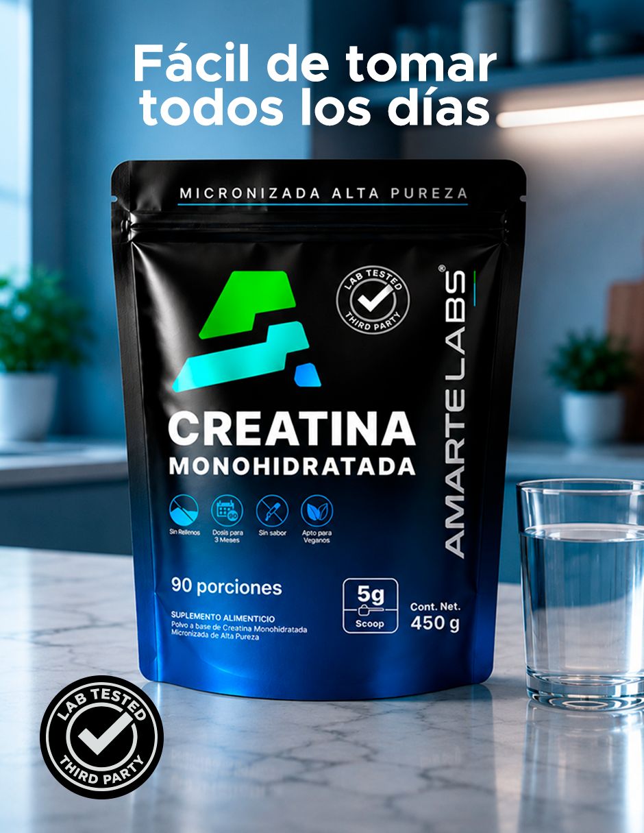 Creatina monohidratada micronizada de alta pureza de 450 g 2