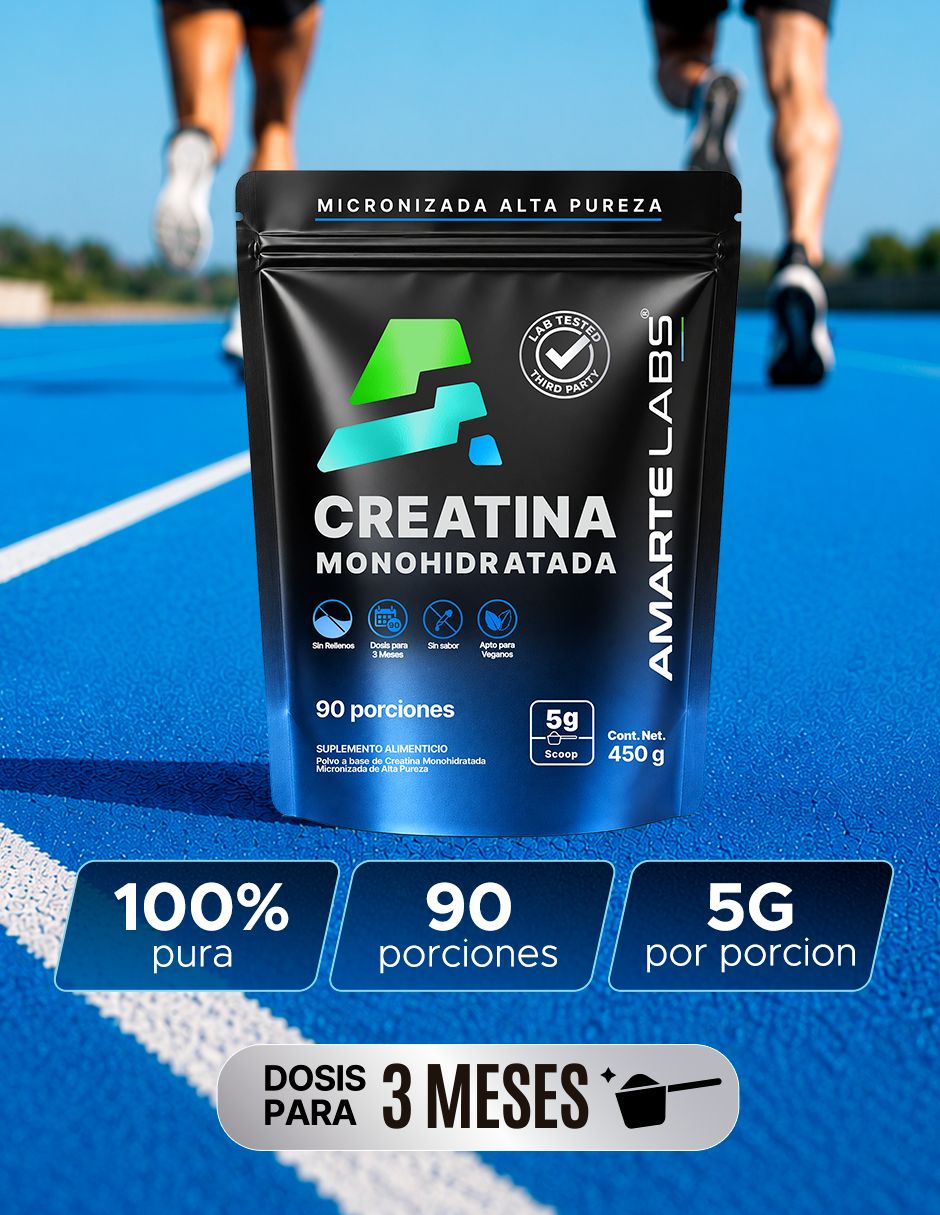 Creatina monohidratada micronizada de alta pureza de 450 g 6