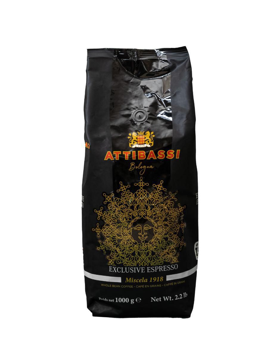 Café de grano sabor tostado de italia miscela 1918 1 kg