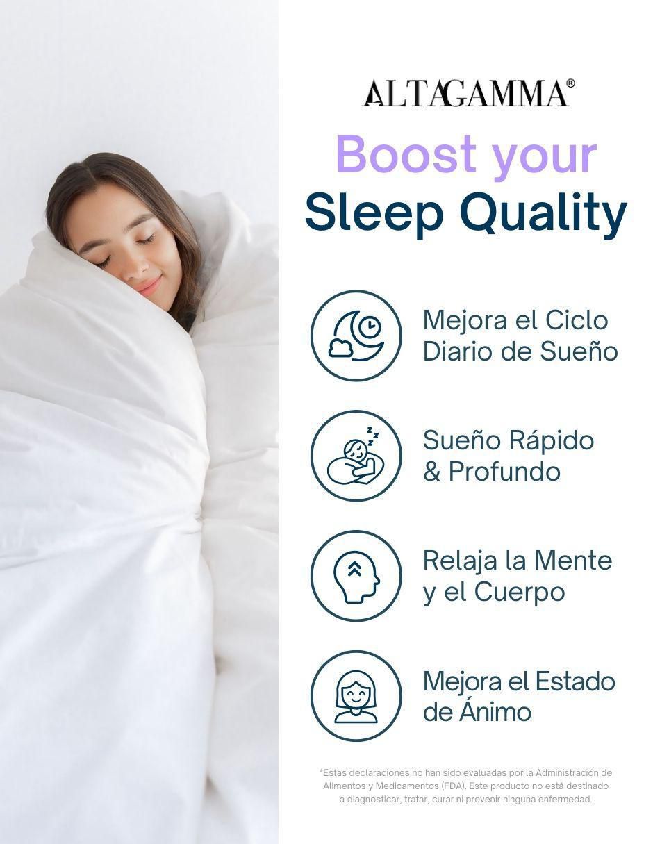 Sleep Support Altagamma con colágeno hidrolizado con 20 aminoácidos sabor pescado de 60 cápsulas