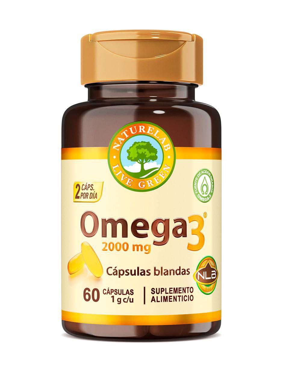 Omega 3 Naturelab con EPA y DHA de 60 cápsulas