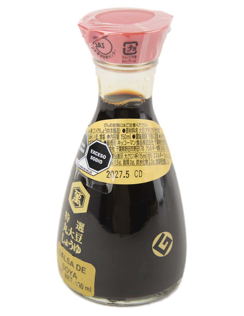 Salsa soya sabor salado
