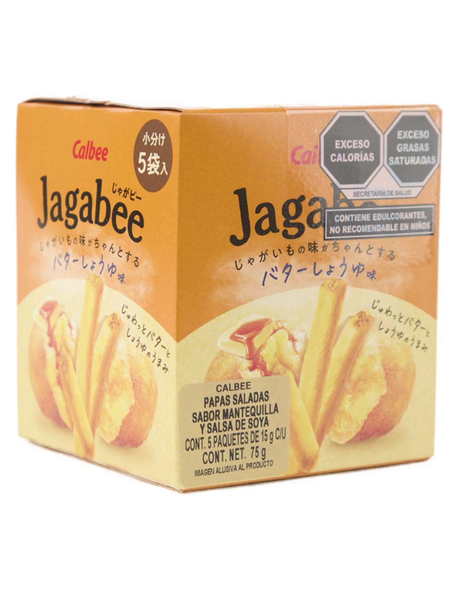 Paquede de snacks Jagabee Calbee 75 G