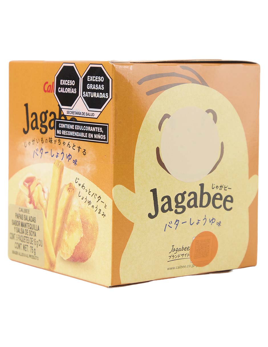 Paquede de snacks Jagabee Calbee 75 G