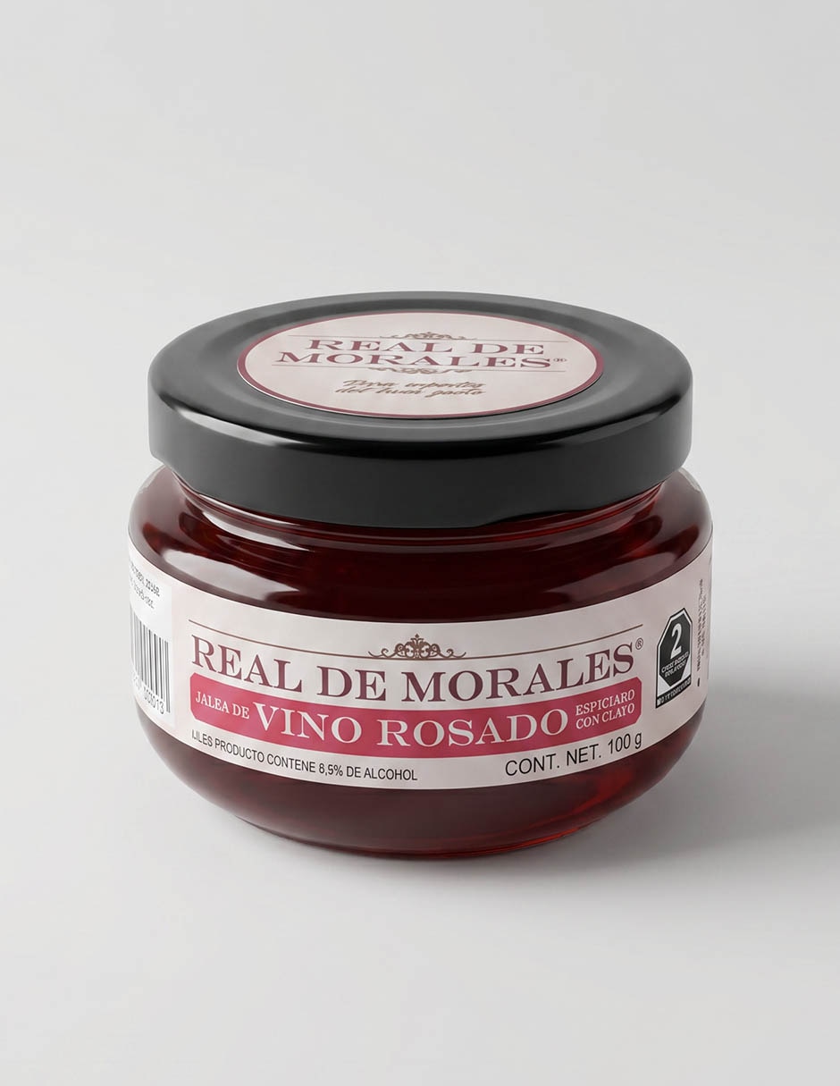 Jalea de vino rosado 100 g