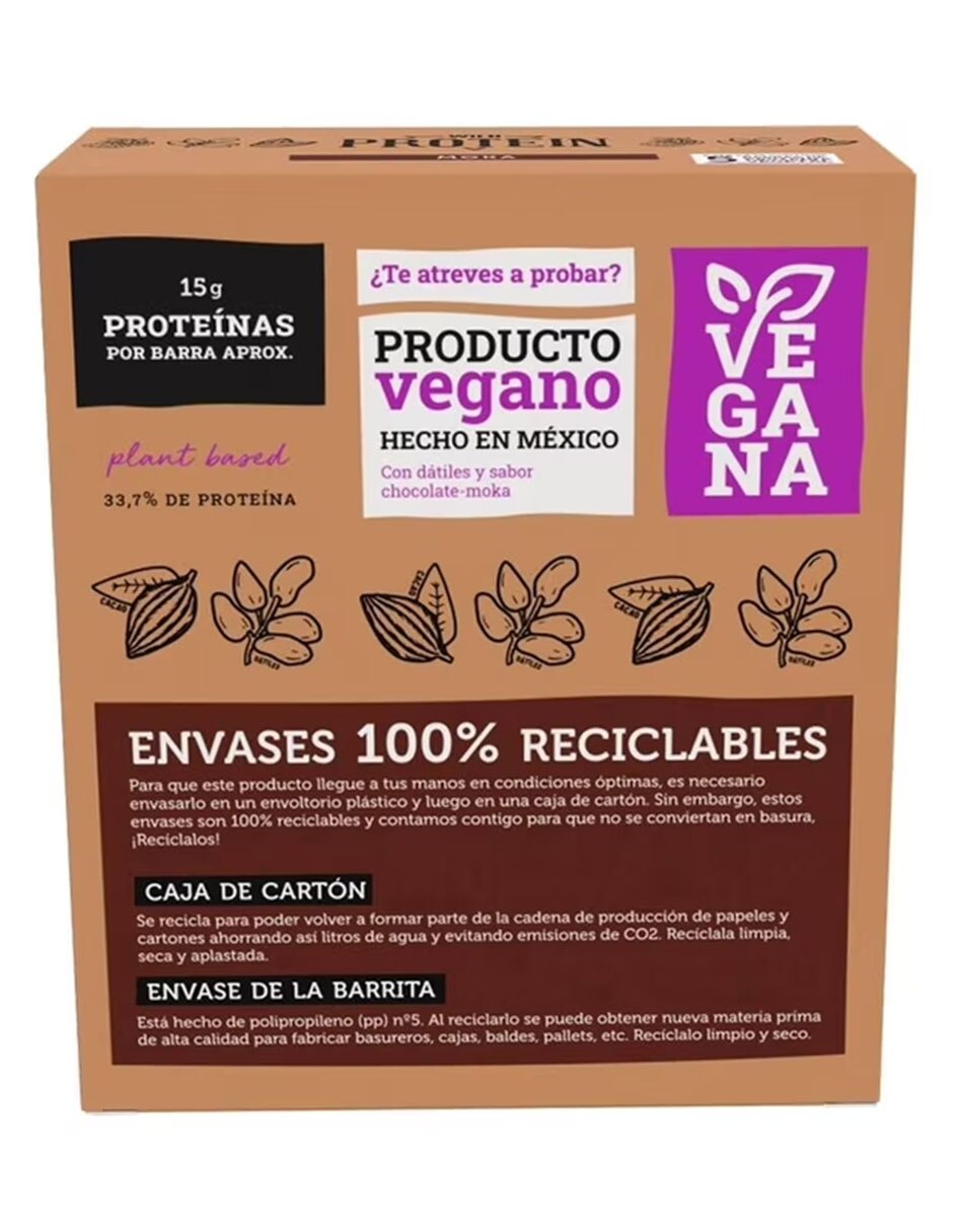 Paquete de cereales barra de proteína 4