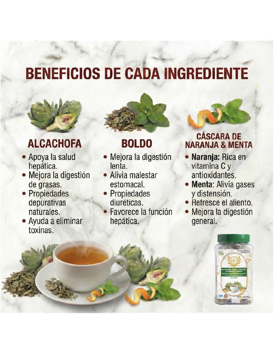 Tisana sabor menta en sachet 40 g