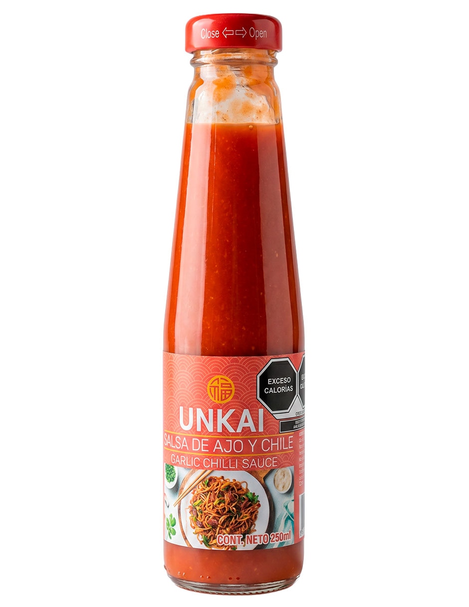 Salsa de ajo y chile