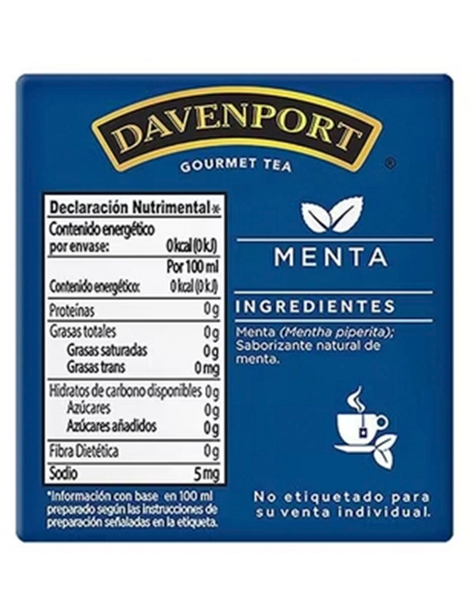 Té menta molido 24 g 2
