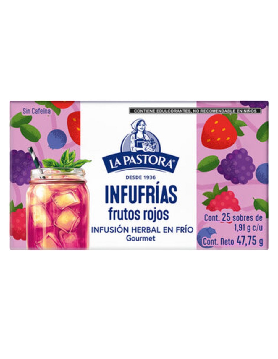 Té frutos rojos molido 47.75 g