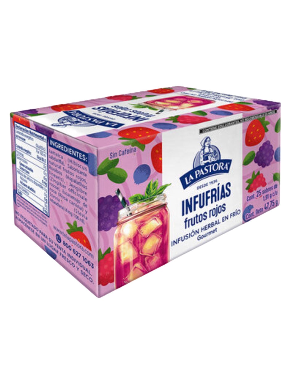 Té frutos rojos molido 47.75 g 3
