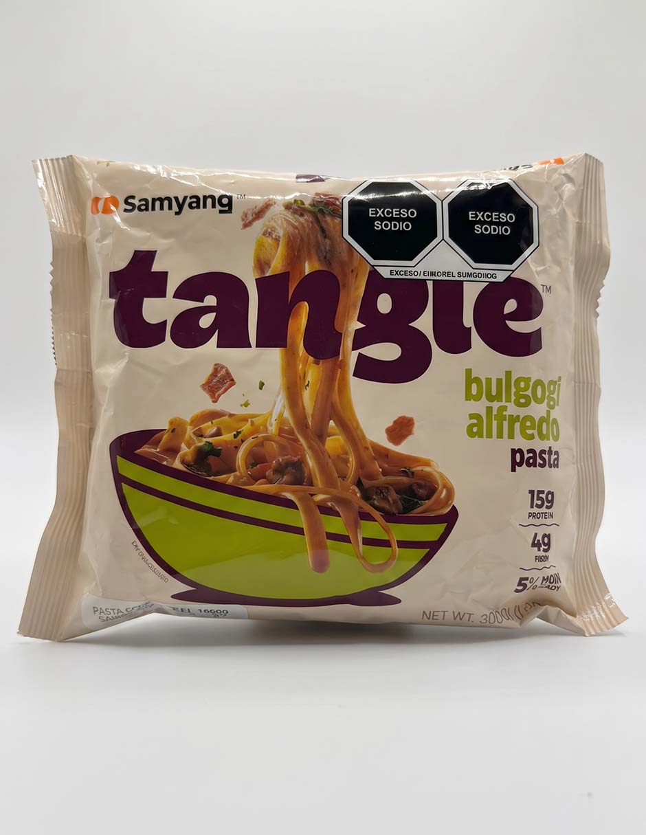 tangle bulgogi alfredo pasta Samyang tangle bulgogi alfredo pasta Samyang