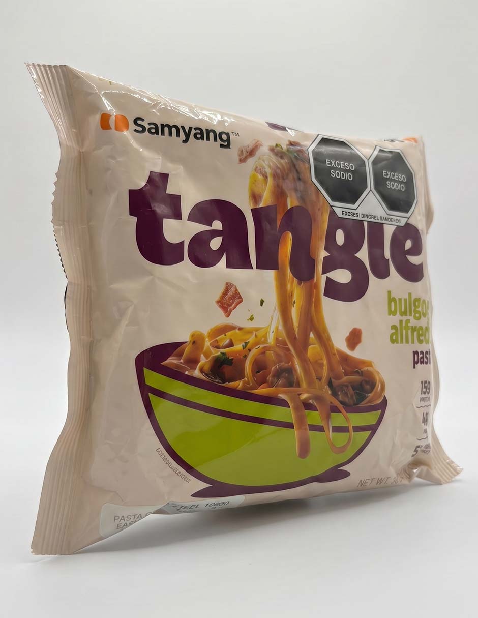 tangle bulgogi alfredo pasta Samyang 4