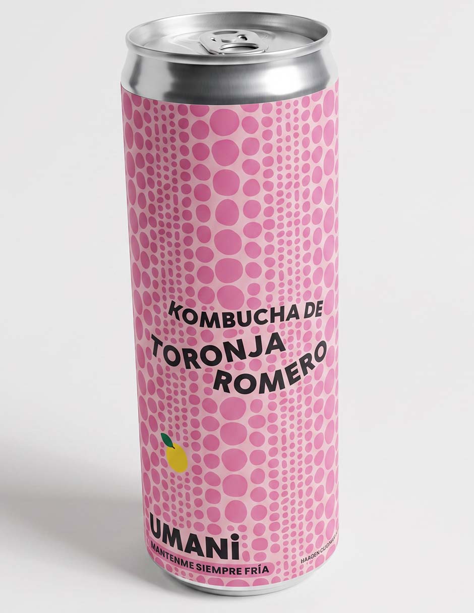 Kombucha de Toronja Romero 355 ml