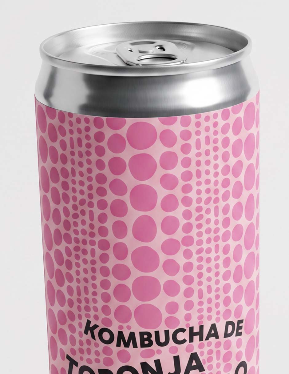Kombucha de Toronja Romero 355 ml 2