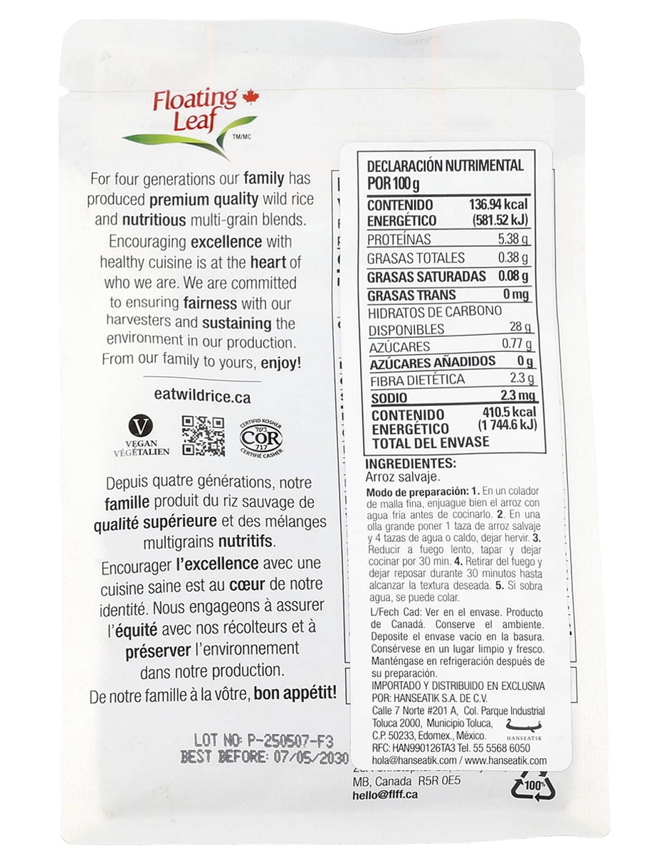 Cereal de arroz salvaje 3
