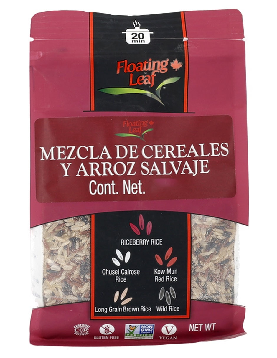 Cereal de mezcla de cereales y arroz salvaje 1
