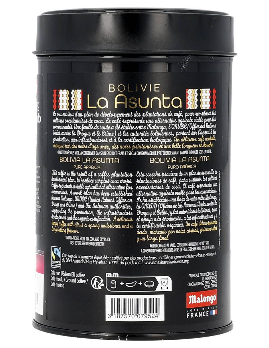 Café molido de Bolivia La Asunta 250 g