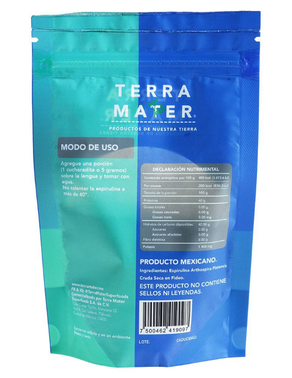 Suplemento alimenticio con proteína vegetal sabor herbal de 50 g 4