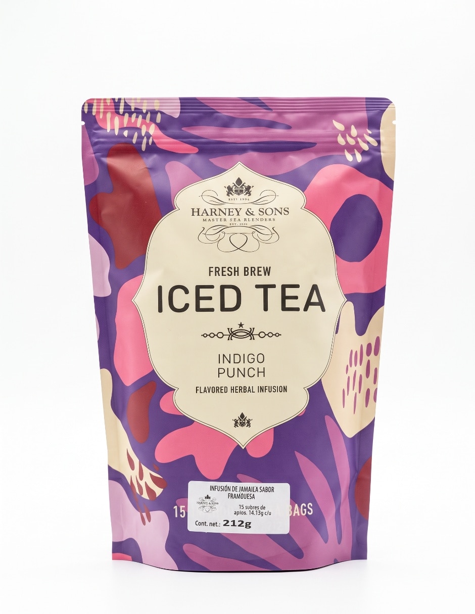 Té de burbujas sabor frambuesa y jamaica