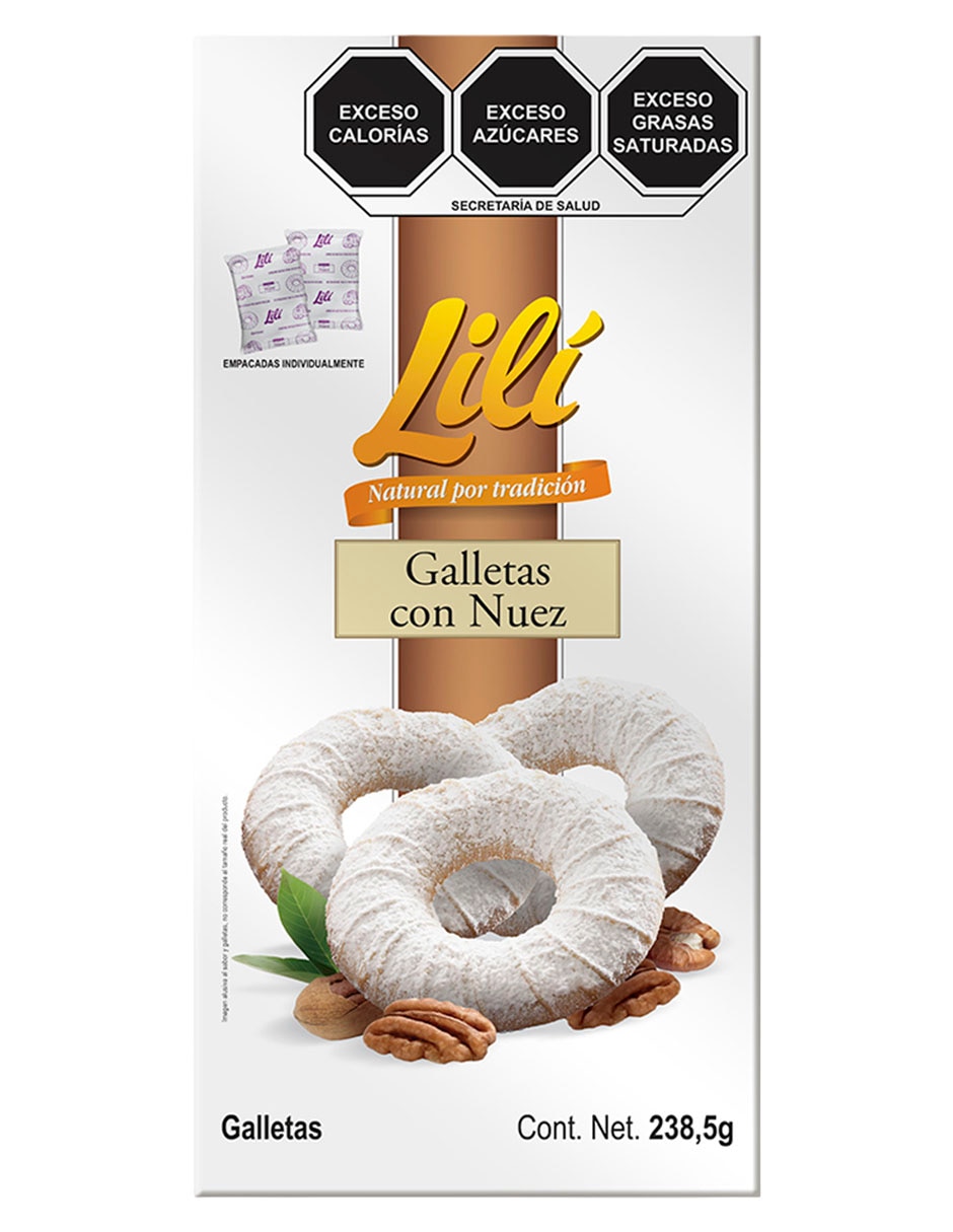 Galletas de nuez lili Galletas de nuez lili