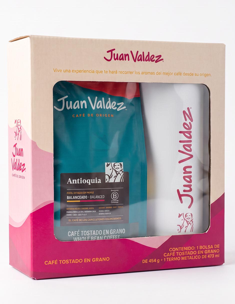 Kit de café de grano sabor tostado de Colombia 454 g 3