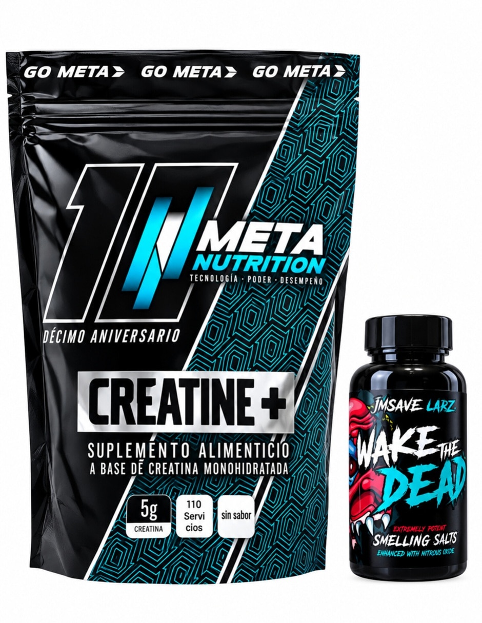 Creatina micronizada 110 servicios con creatina + vitaminas y aminoácidos 1