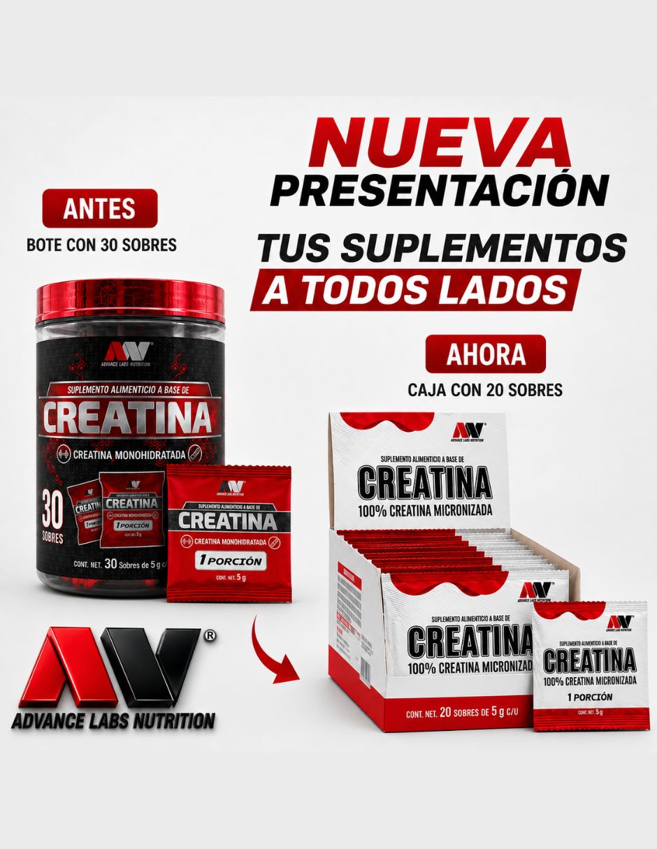 Creatina con creatina monohidratada micronizada 5 g 3