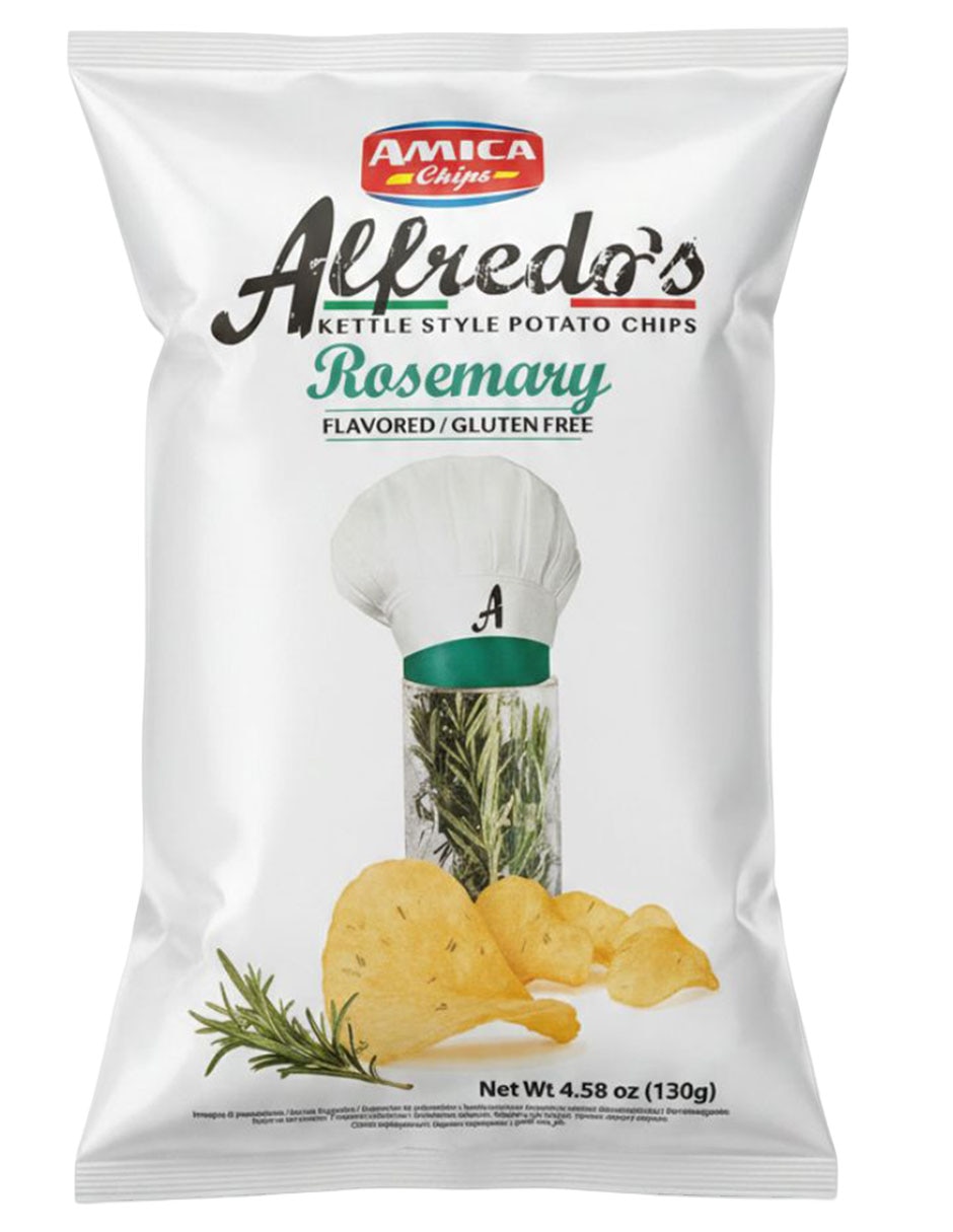 Alfredo's Kettle Style Potato Chips 130 g Alfredo's Kettle Style Potato Chips 130 g