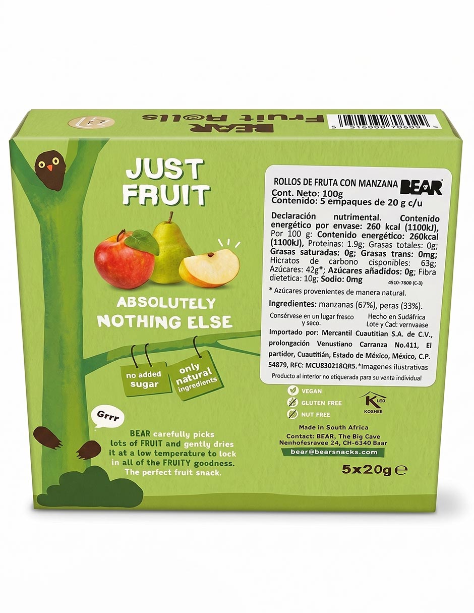 Fruit Rolls Bear 100 g 2