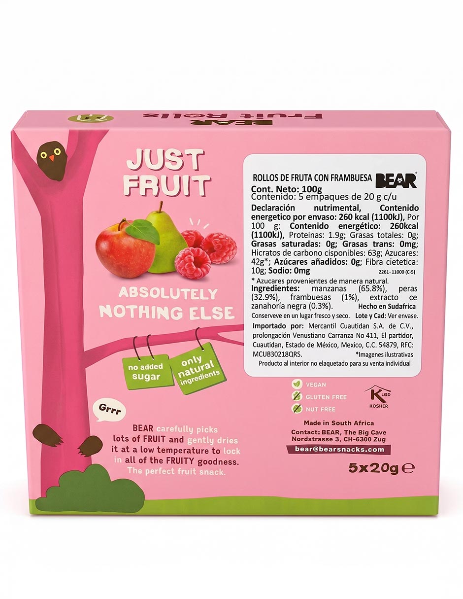Fruit Rolls Bear 100 g 2