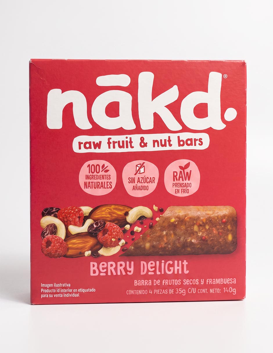Nākd Berry Delight 140 g Nākd Berry Delight 140 g
