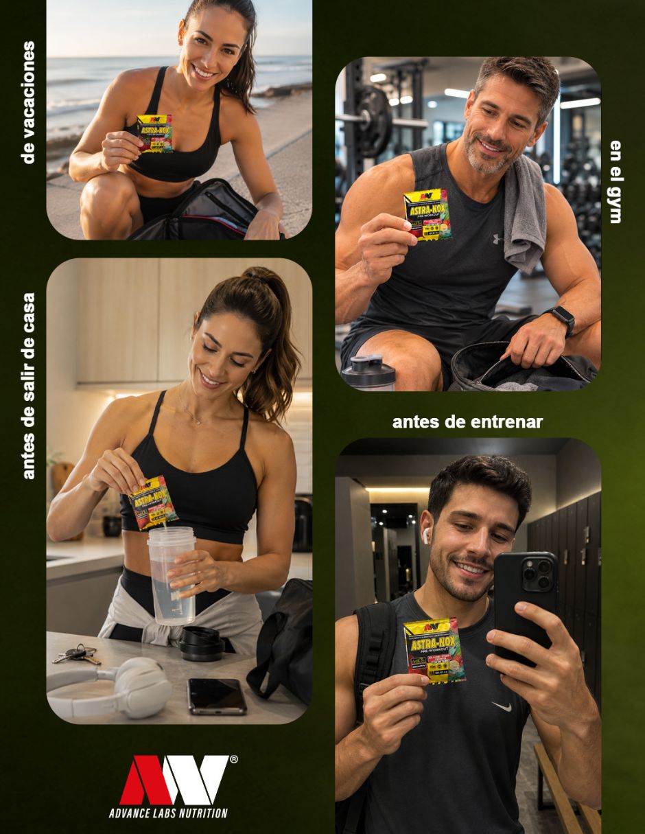 Energizante Pre entreno astra nox con betabel sabor dulce