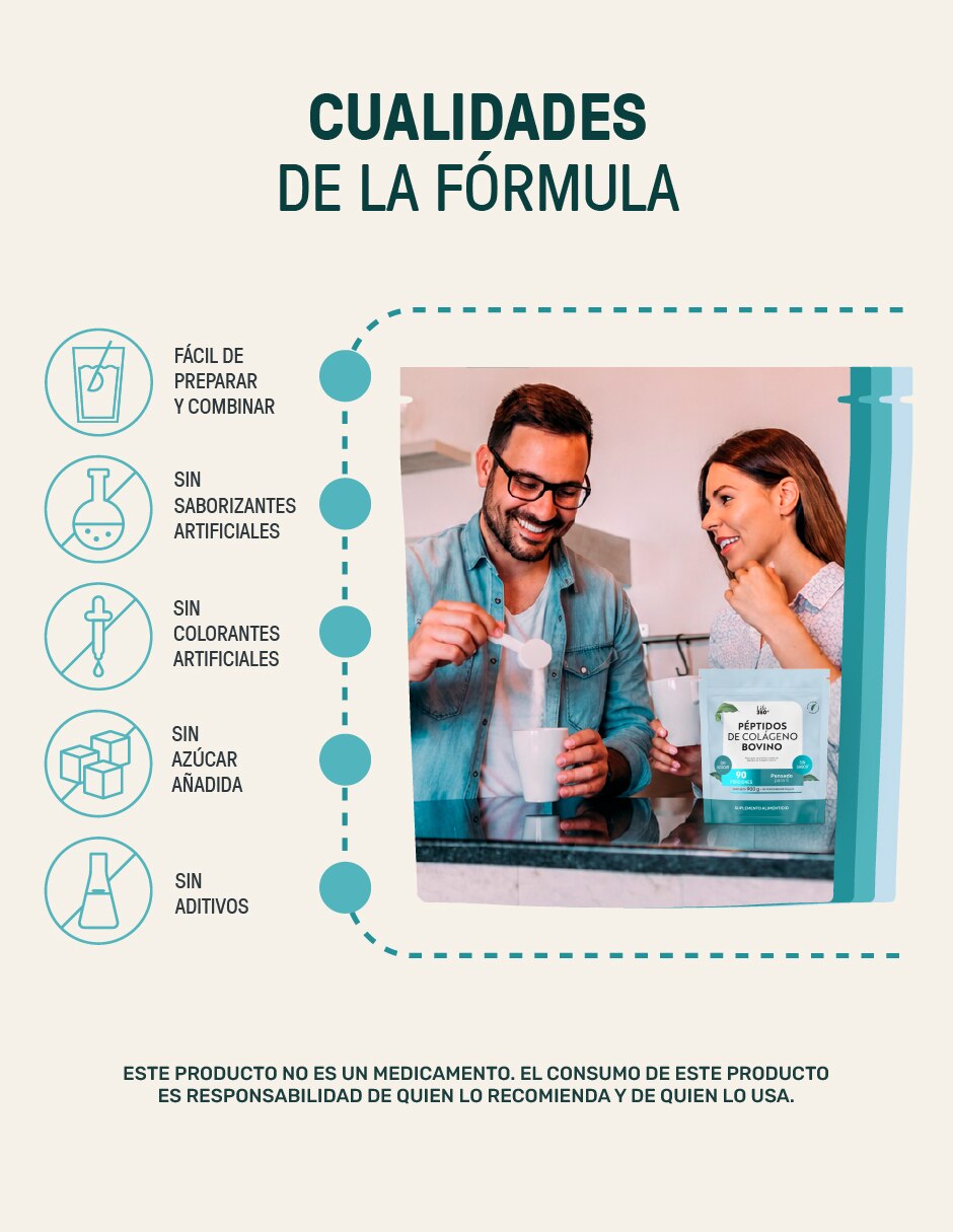 Péptidos de Colágeno Bovino 900 g 8