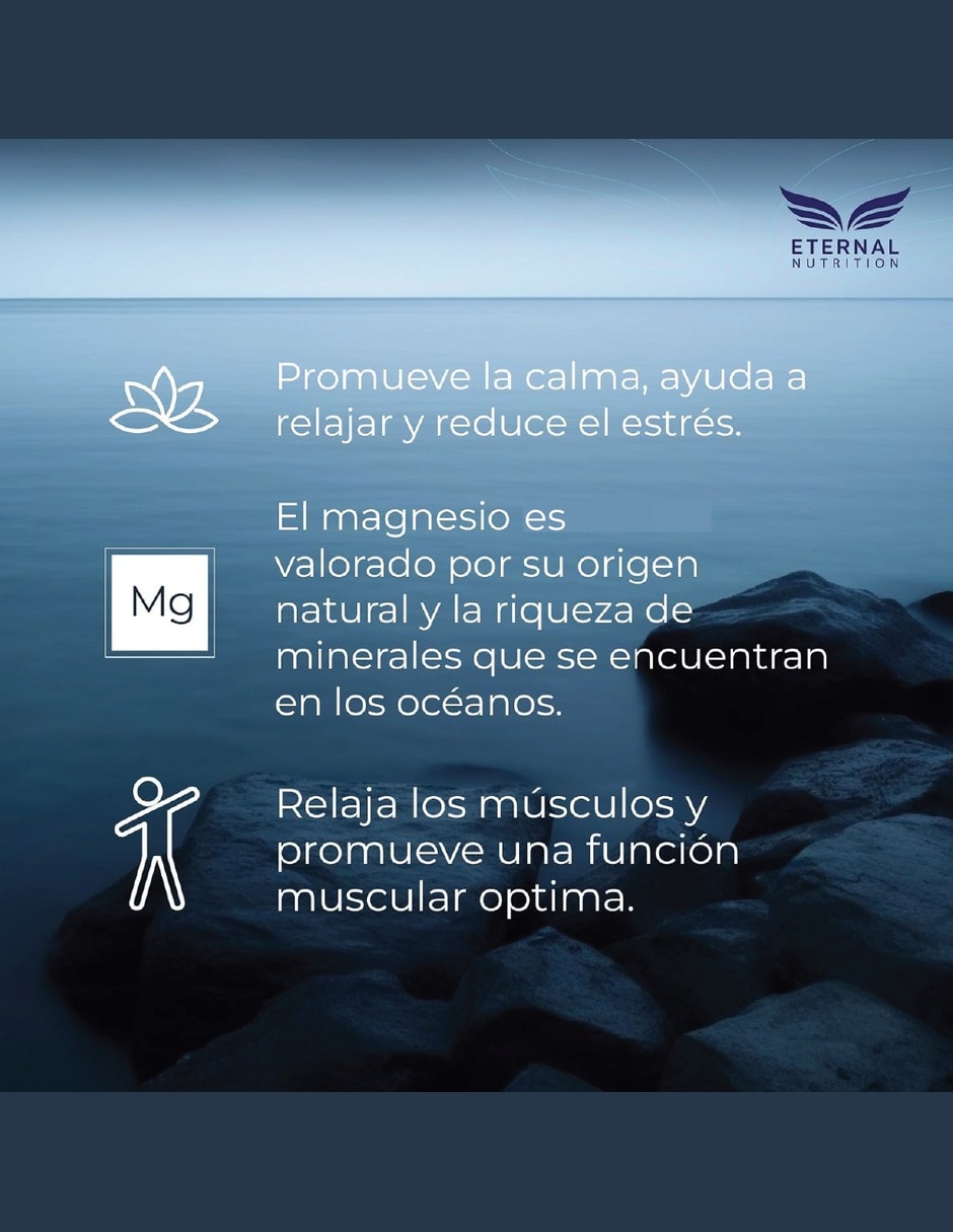 Calming Magnesium Ultra Pure Blend con L-Treonato de Magnesio y Citrato de Magnesio 7