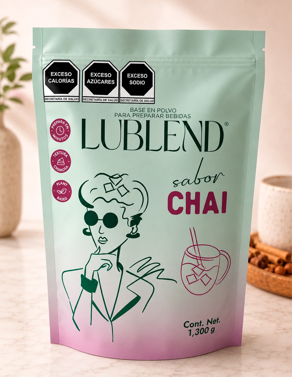 Bebida en polvo Mezcla instantánea para bebidas cremosas y frías Sabor Chai Ingredientes naturales Sin conservadores de Chai Mezcla instantánea para bebidas cremosas y frías Sabor Chai Ingredientes naturales Sin conservadores 1.1kg Bebida en polvo Mezcla instantánea para bebidas cremosas y frías Sabor Chai Ingredientes naturales Sin conservadores de Chai Mezcla instantánea para bebidas cremosas y frías Sabor Chai Ingredientes naturales Sin conservadores 1.1kg