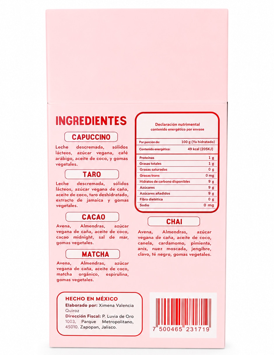 Bebida en polvo Caja con 10 sobres de individuales Sabor Capuccino de 50 g cada uno rinde hasta 24 bebidas 2